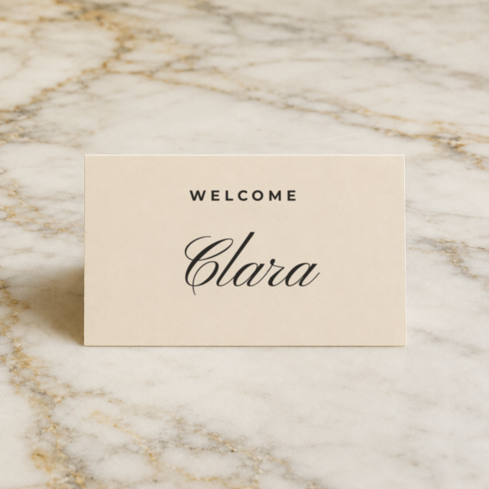 Place cards