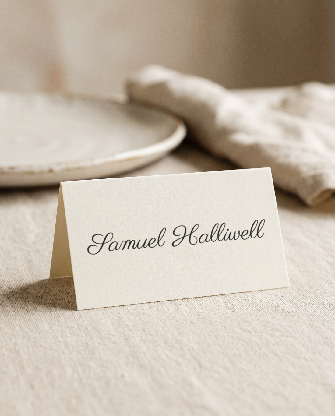 The Etta place card, second view