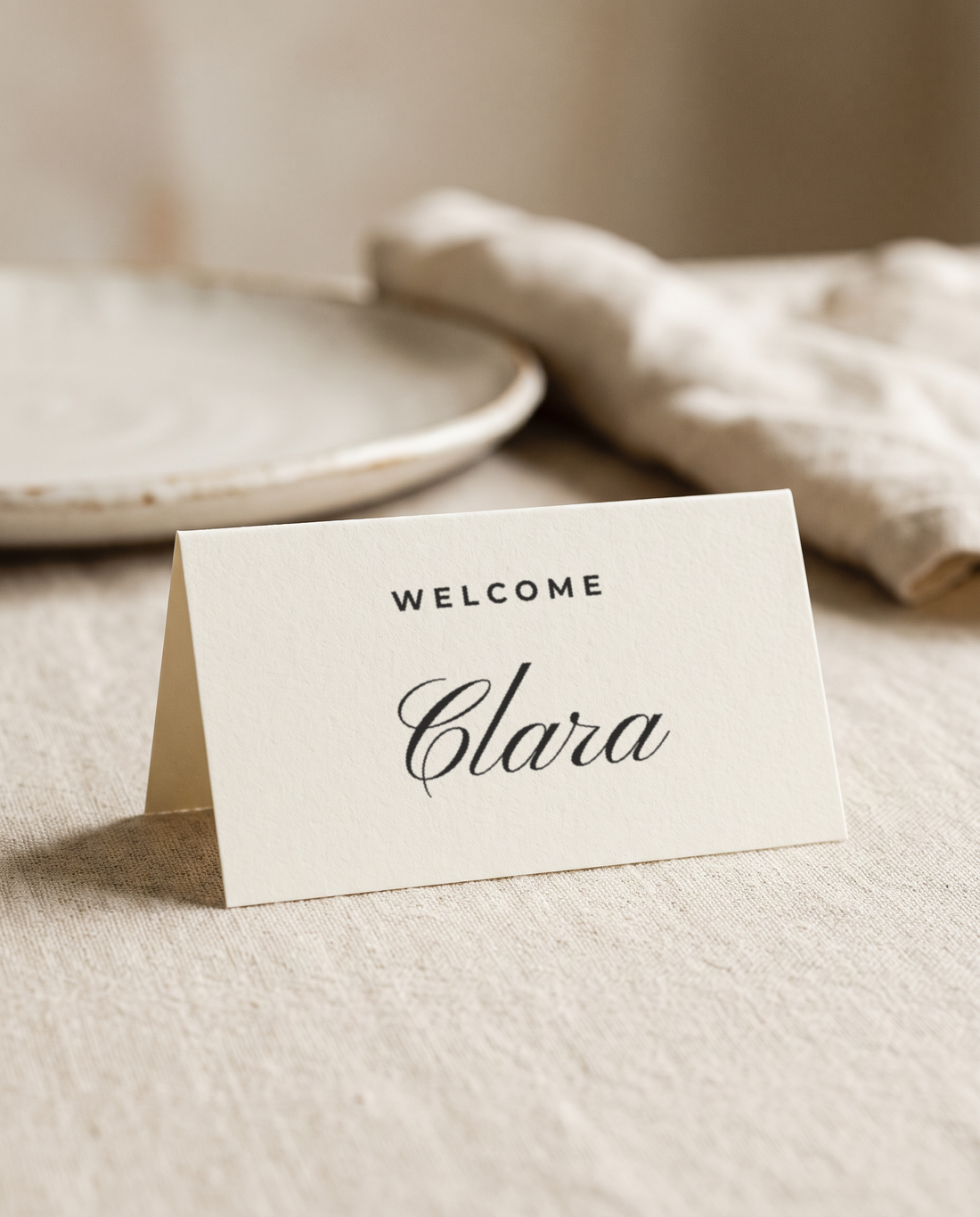 The Marchmont place card, second view