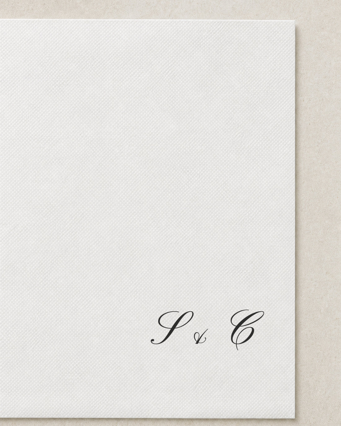 The Cotton napkin, second view
