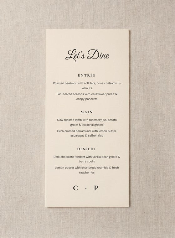 The Clementine menu