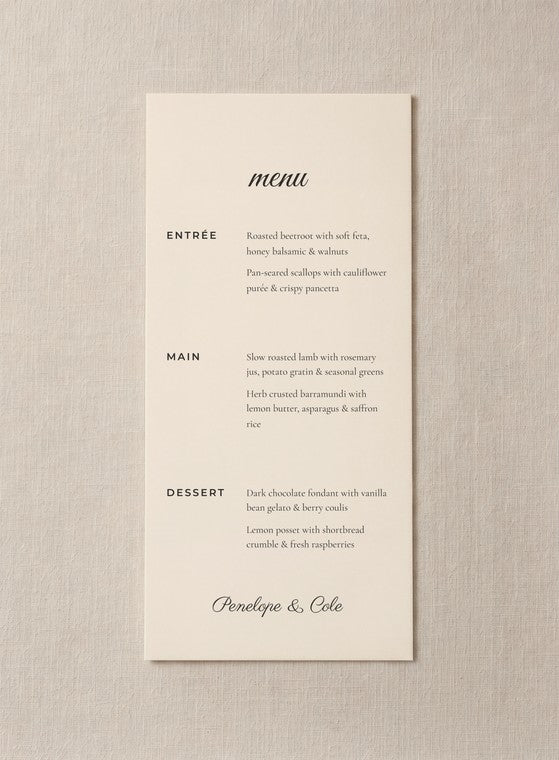 The Ledger menu