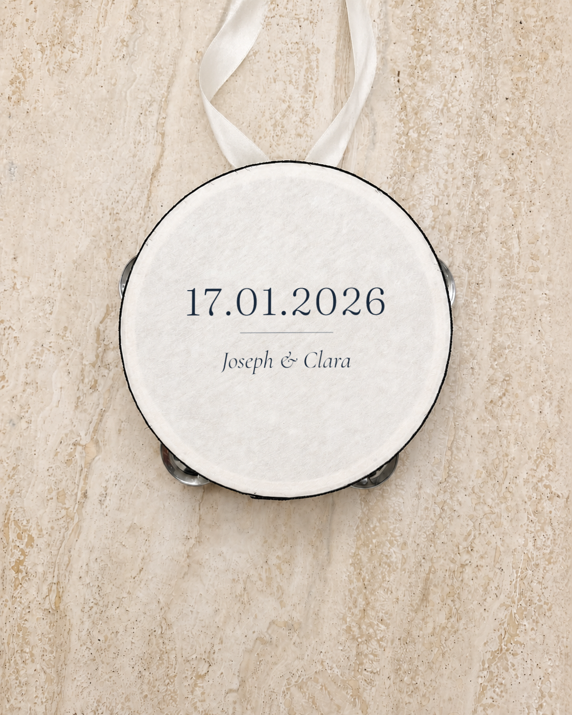 Tambourine 06, ribbon view