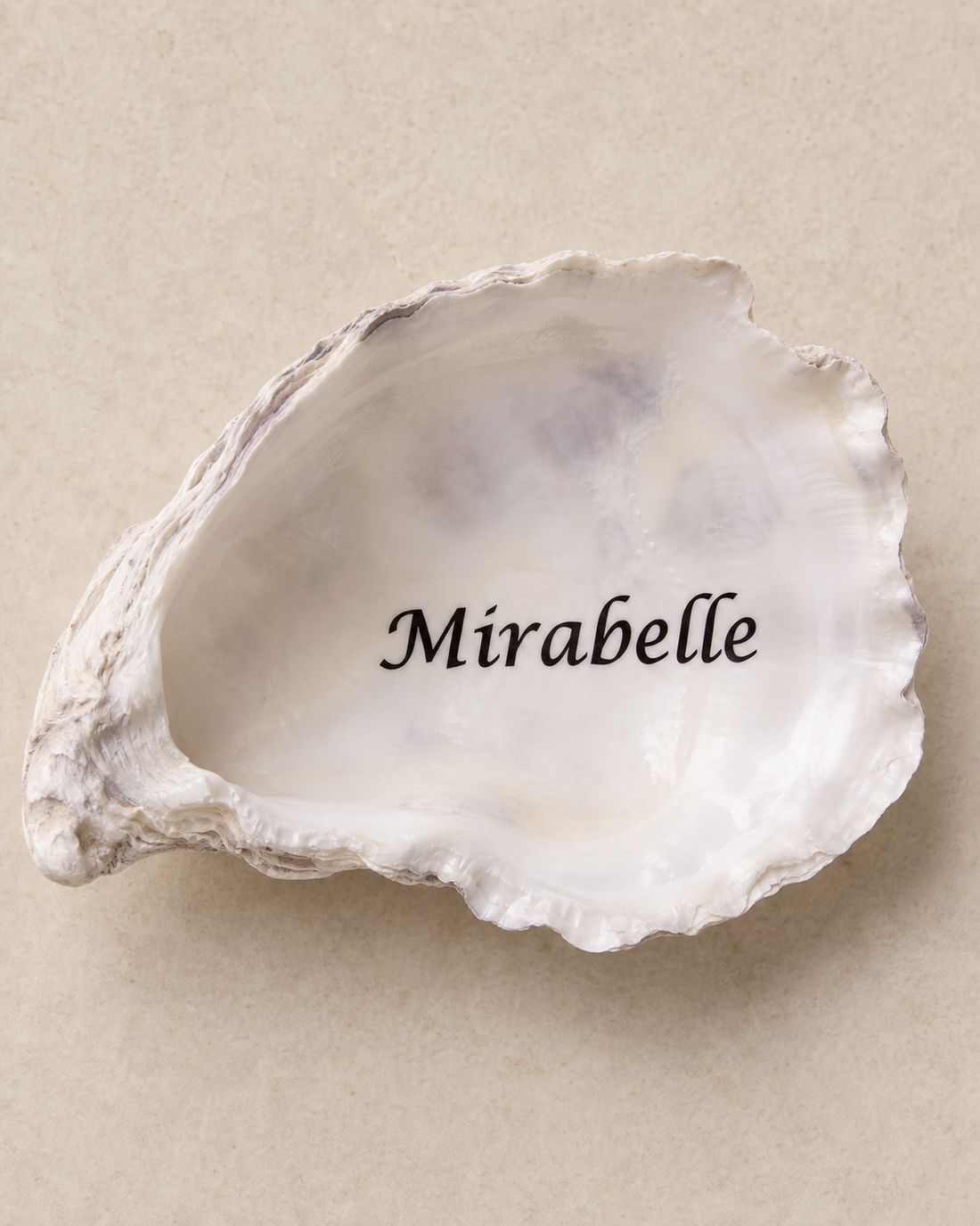 The Natural Oyster Place Card, second view