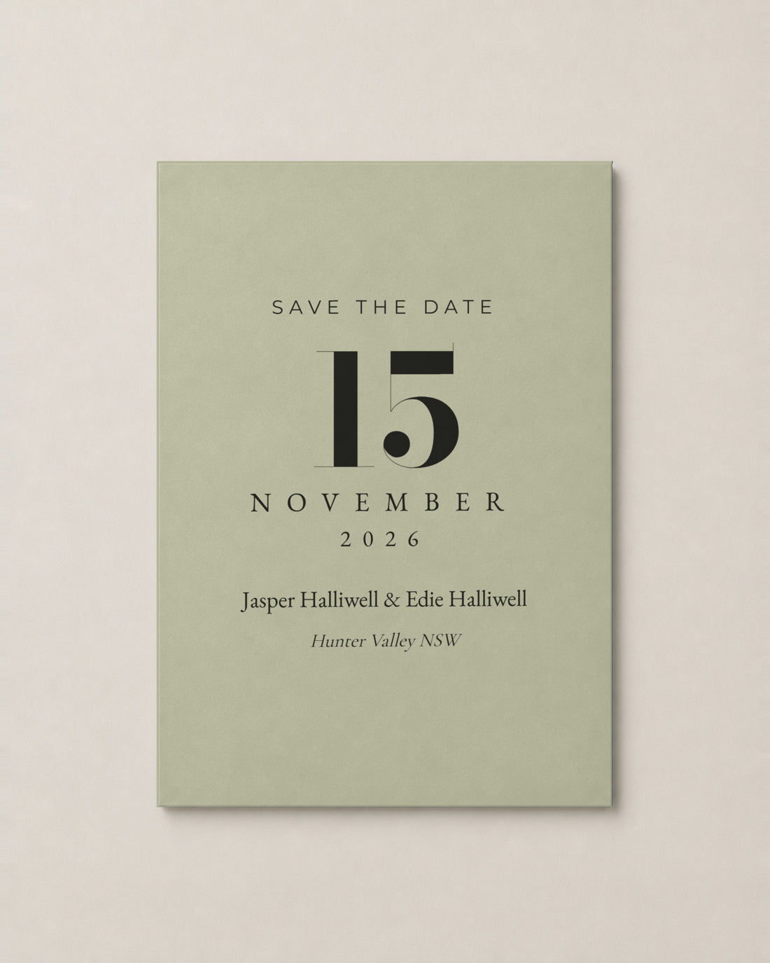 The Kirribilli save the date, second colour