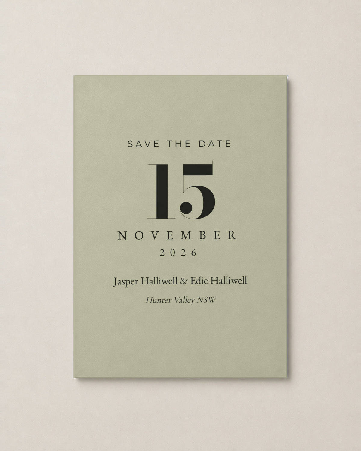 The Kirribilli save the date, second colour