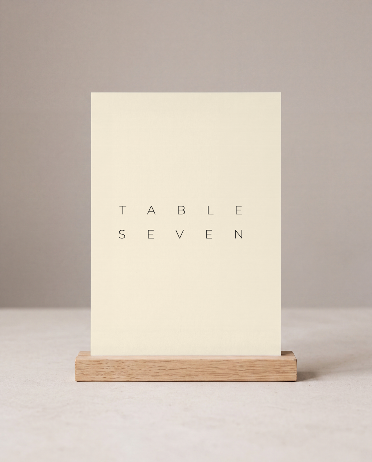 The Opaline table number, second view
