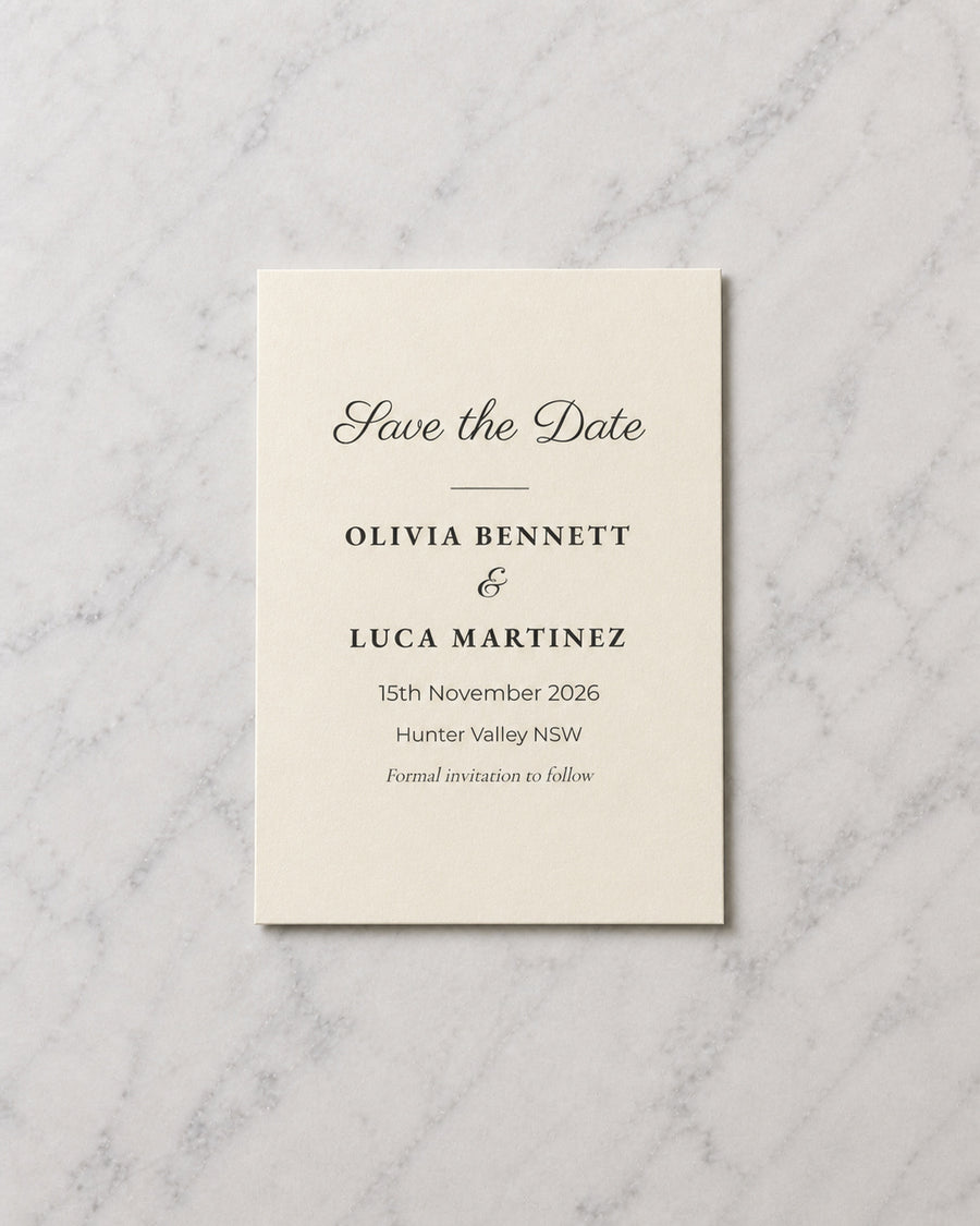 Save the Dates