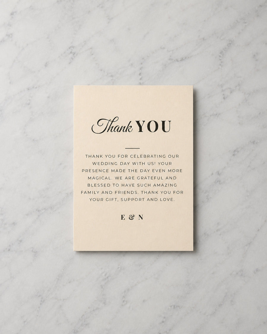 Thank You Cards