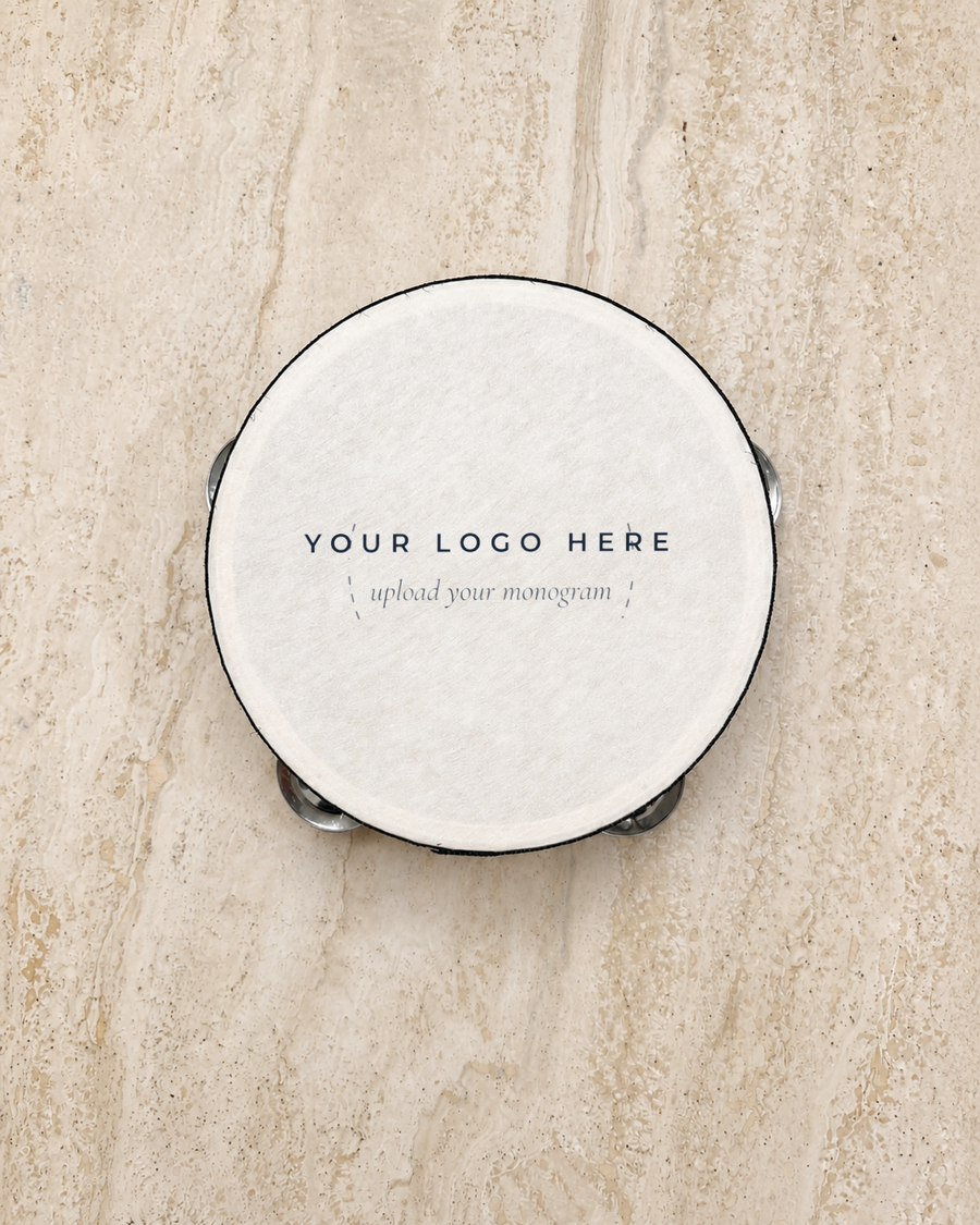 Personalised Wedding Tambourine, Your Design